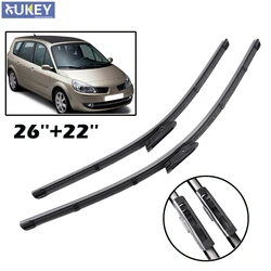 Misima Windshield Windscreen Wiper Blades For Renault Scenic II 2 2005-2009/ Grand Scenic 2 Front Window Wiper 2006 2007 2008