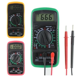 xl830l Mini Digital multimeter Voltmeter Ammeter Multimeter AC DC volt ohm tester LCD Component  test current multi meter