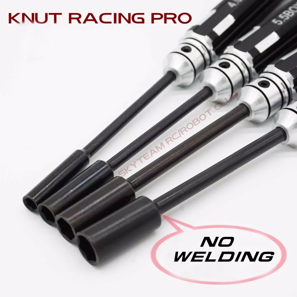 Knut Racing Metal Hex NUT Key Socket Screwdriver Screw Driver Wrench 4.0/5.5/7.0/8mm RC tools Quadcopter Hex Box Tool