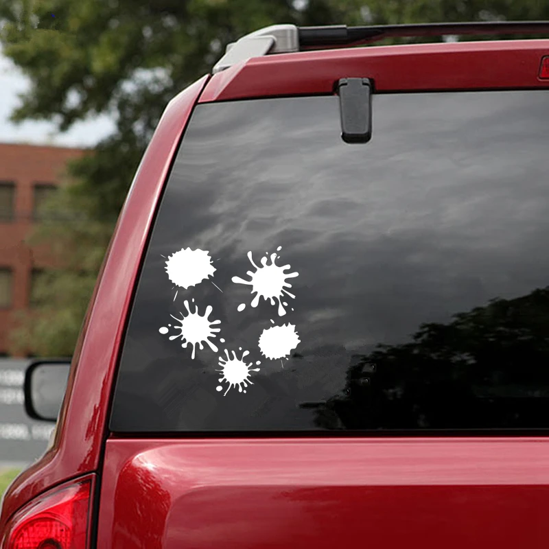 Juego de pegatinas de vinilo para coche, calcomanías divertidas de varios tamaños, para parachoques y ventana, CS-1420