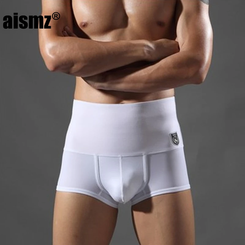 Aismz male Slimming UnderwearBody Shaper Men\'s briefs Waist abdomen with a closed belly fat burning shapewear panty girdle