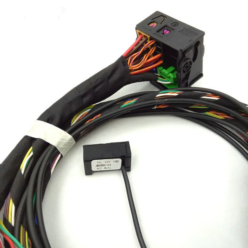 Picture 5: For Volkswagen VW Passat B6 B7 CC Tiguan Touran Golf 6 GTI Scirocco RCD510 RNS 510 9W7 9ZZ Bluetooth module cable wires