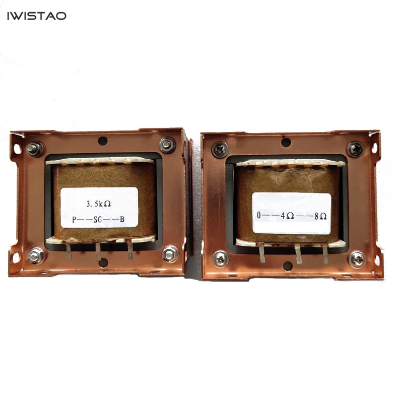 

IWISTAO Tube Amplifier 15W Output Transformer 1 Pair Z11 Single-ended Silicon Steel 3.5K Ultra Linear British Bracket DIY