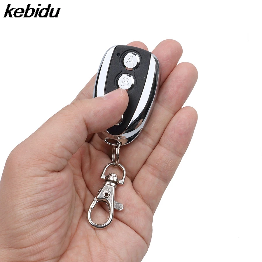 Kebidu-duplicador de puerta de garaje universal para coche, mando a distancia ABCD, copia de llave, clonación de 4 canales, 433MHZ