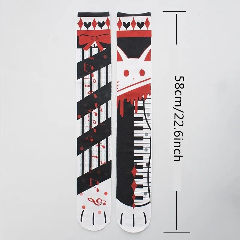 Women Socks Stockings Thin Thigh High Over the Knee Socks Long Nylon Stockings for Girls Female High Stockings Hot Sale Gift Cat