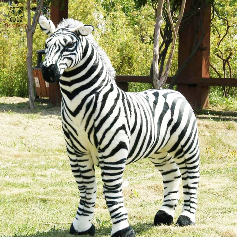 

Children Stuffed Plush Toy Black And White Strip Zebra Baby Kids Christmas Birthday Gift