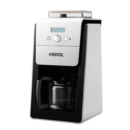 Máquina de café Americana ME-516, pequeña, automática, comercial, para el hogar, cafetera de granos recién molidos