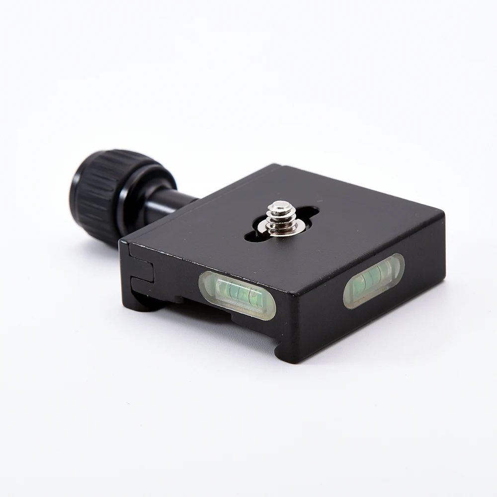 Plaque d'adaptation pince carrée avec dégradé pour trépied, plaque à dégagement rapide pour tête sphérique Arca Swiss RRS Wimberley Benro