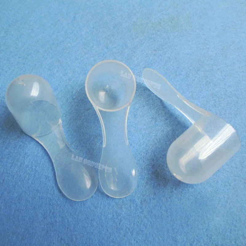 

10g / 20ML Spoon 10 gram Plastic Measuring Scoop for medical milk powder Liquid - transparent 1000pcs/lot wholesale