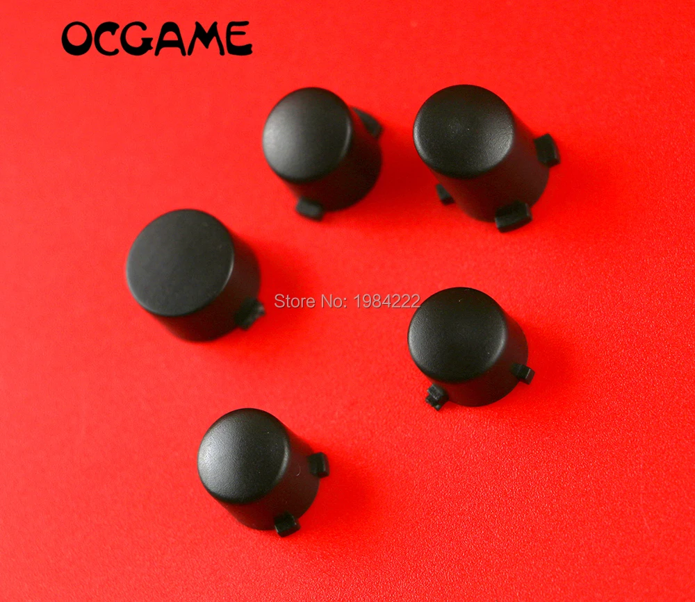 OCGAME 2sets/lot Controller repacement parts Black Plastic ABXY +Guide Buttons For Xbox One xboxone