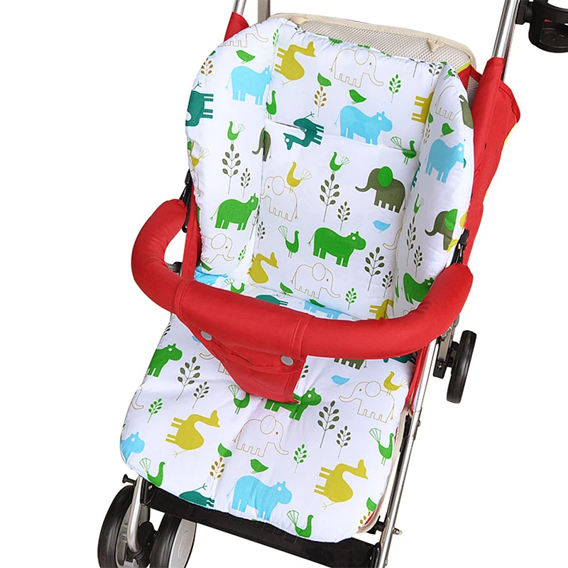 

Cotton Elephant Baby Diaper Pad for Pushchair Baby Stroller Cushion Stroller Seat Pad Pram Mattress Cover Stroller Accessories