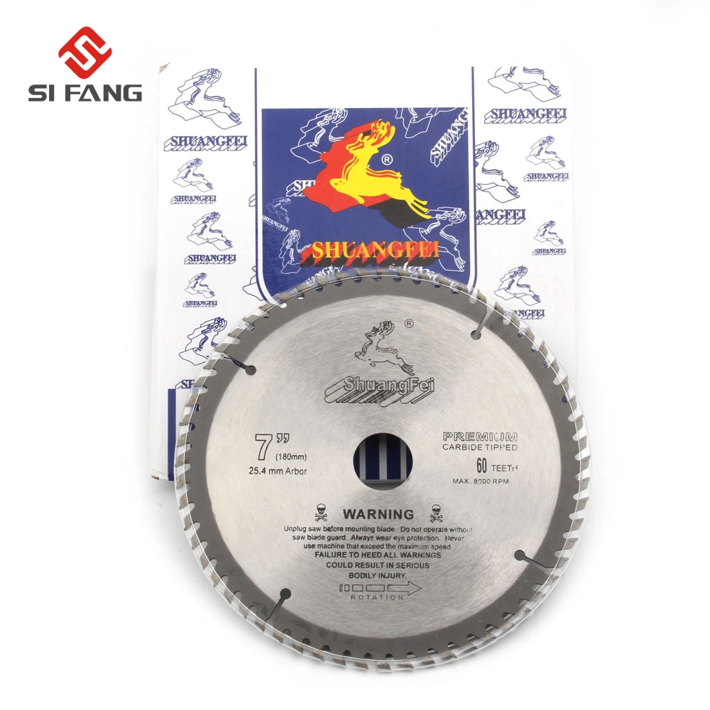 4/6/7/8/9/10 inch  General Purpose Circular Saw Blade Carbide Tip For Cutting Wood Aluminum 40T/60T/80T/100T/120T