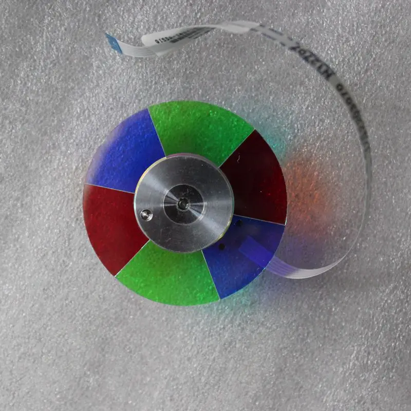 New Projector RGB Dichroic Color Wheel 6 Segments 55 mm Diameter Fit for PROJECTION DESIGN DP F32 WUXGA