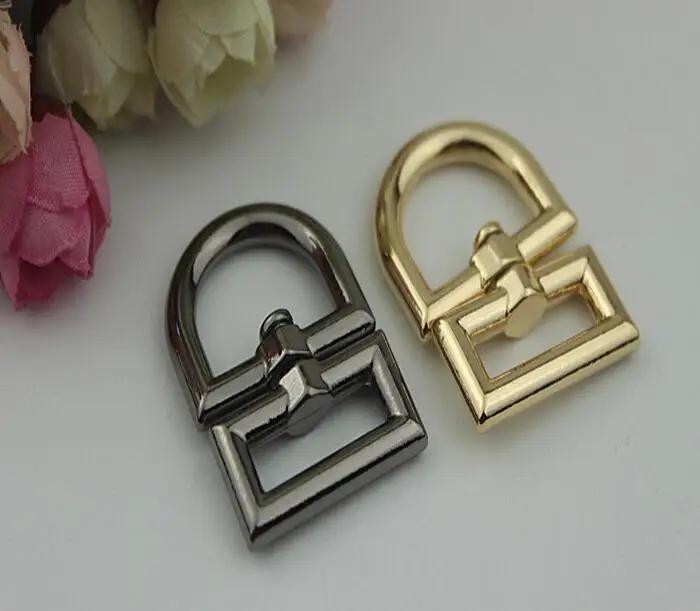 (10 PCS/lot) handbags metal 8 shape bag aglet link decorative buckle accessories