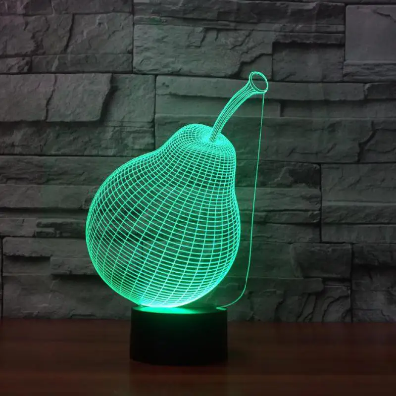 

Illusion 3d Night Light 7 Color Change Usb Led Wireless 3d Led Nightlight Novelty Luminaria Led Powerbank desk lamp