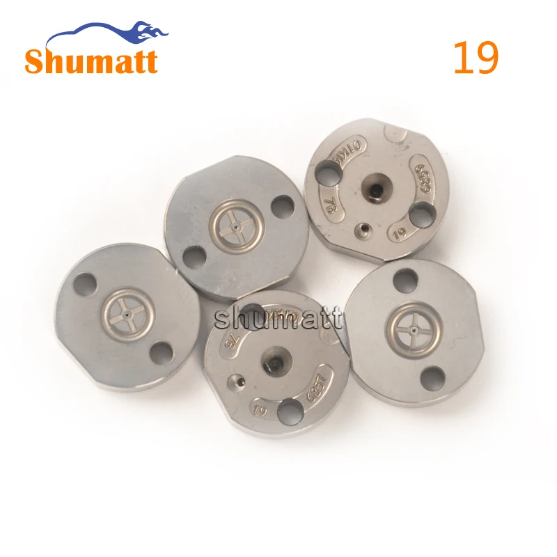 4Pcs SHUMAT 19# Diesel Orifice Plate for Common Rail Fuel Injector 095000-5341 095000-5600 095000-8903 095000-5650 5501