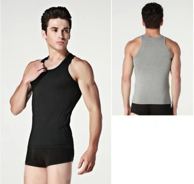 Gran oferta, 3 uds/100% algodón, camiseta sin mangas para hombre, chaleco muscular sólido, camisetas interiores con cuello redondo, ropa de gimnasia, camisetas Whorl