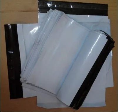 20Pcs White Self-seal Adhesive Courier bags Storage Bags Plastic Poly Envelope Mailer Postal Shipping Mailing Bags