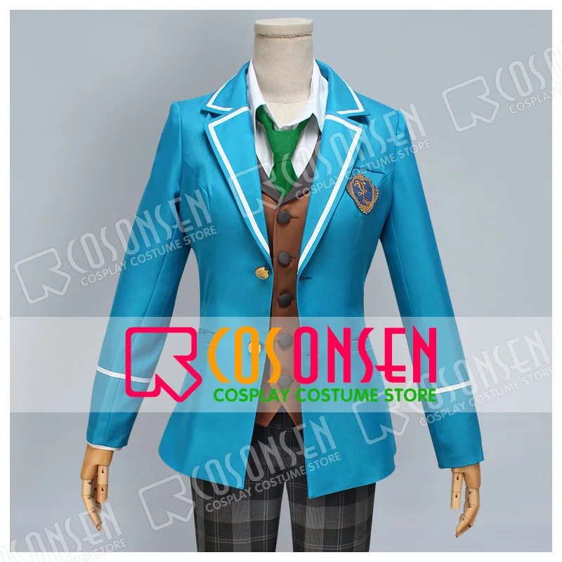 

COSPLAYONSEN Ensemble Stars Izumi Sena Cosplay Costume blue full set