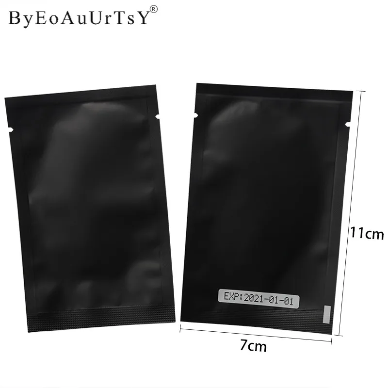 50/100/200 pairs New Black Paper Patches Eyelash Under Eye Pads Lash Eye lash Extension Paper Patches Eye Tips Sticker Wrap Tool