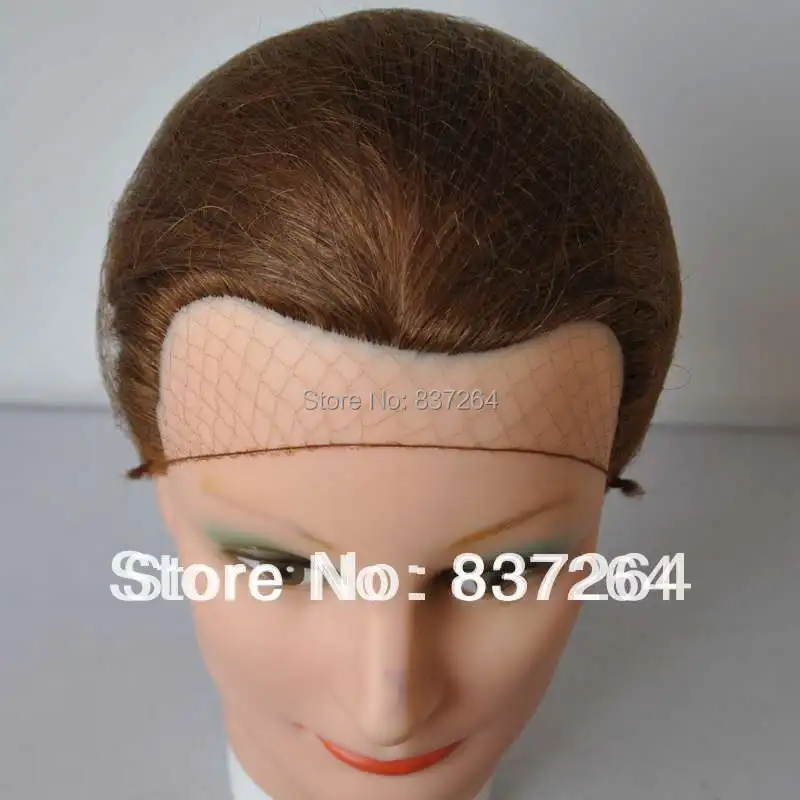 invisible hair nets disposable hairnet 20inch brown color dance hair net  beard cover dancing hairnet