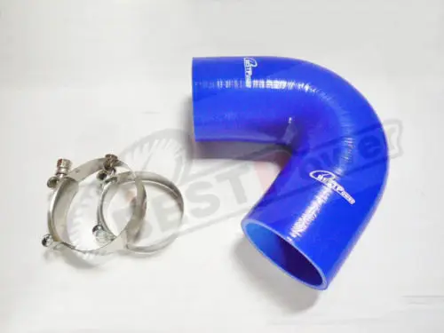 Silicone 135 degree Elbow Hose/51mm/60mm/63mm/70mm/76mm V-type silicone hose /Turbo Intercooler pipe+ 2 T clamp