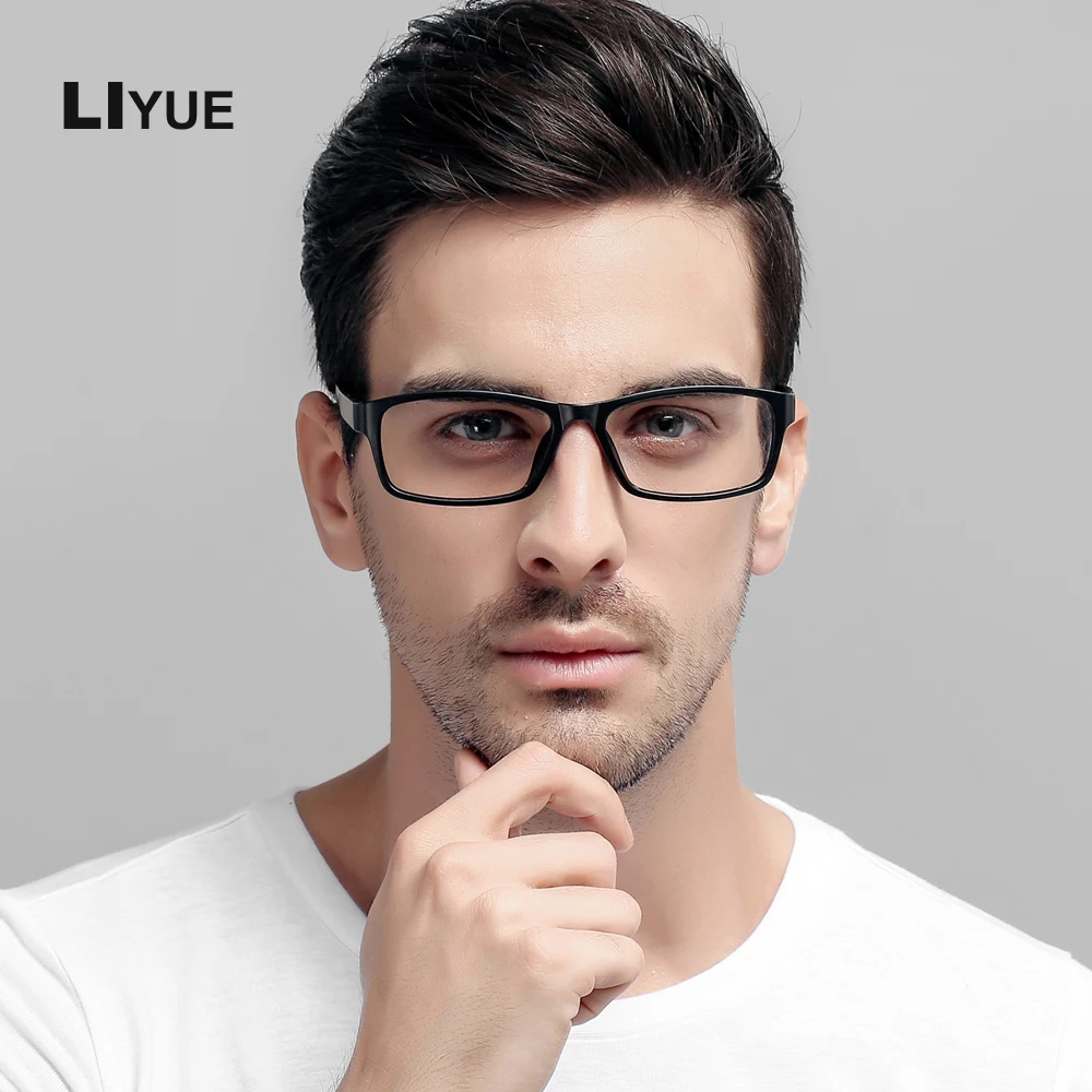 2020 Anti Computer blue light glasses Radiation-resistant Goggles male Eyeglasses Square gaming Glasses Frame men tr90 Spectacle