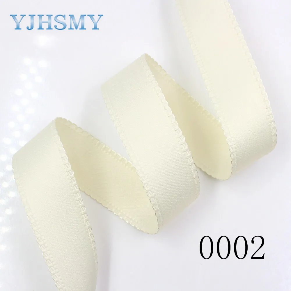 YJHSMY 181303 25 mm 10 yards Double sided ripple Ribbon Series Polyester ribbon,Clothing accessories,DIY jewelry wedding package