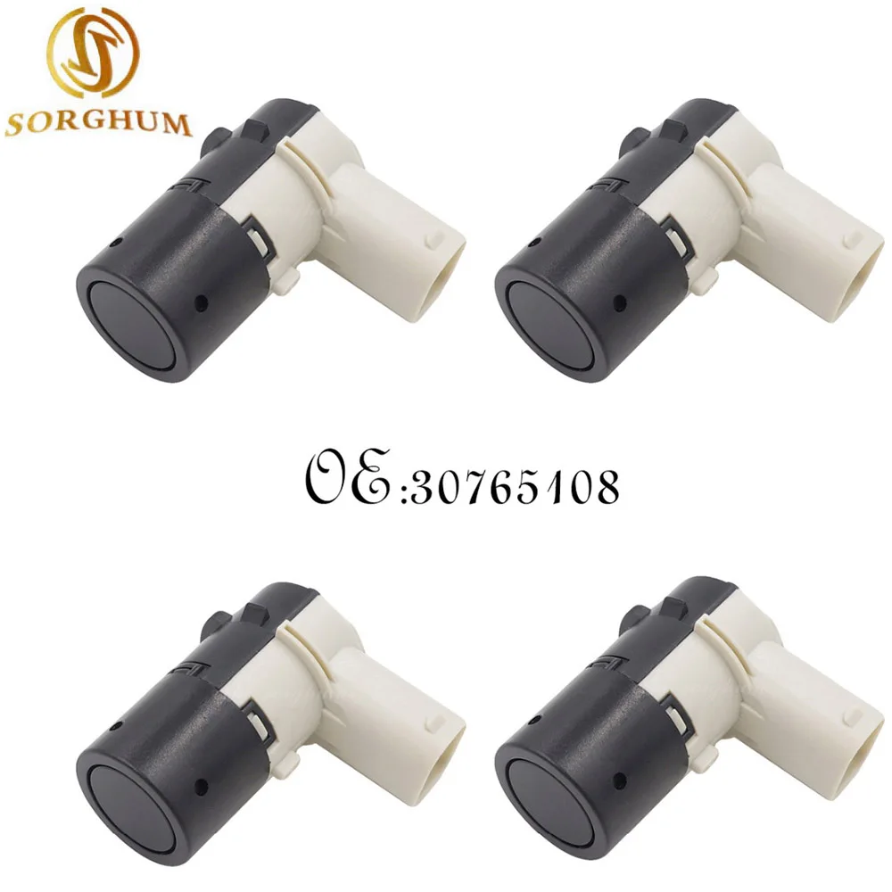 4PCS PDC Parking Sensor 30765108 Bumper Object Reverse Assist Radar For Volvo 30668100 30765408 30668099 5267042