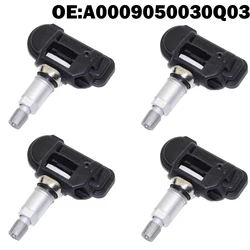 4 PCS Car TPMS Tire Pressure Monitor Sensor System A0009050030Q03 For Mercedes Benz C250 C300 C350 CLA250 CLA45 AMG E250 E350