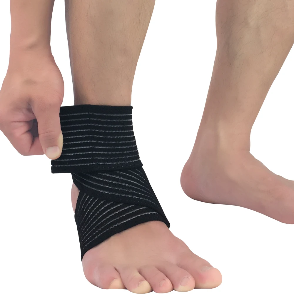 Sangles de compression élastiques pour le sport, 1 pièce, accessoire de protection pour la course à pied et la gymnastique, 2018