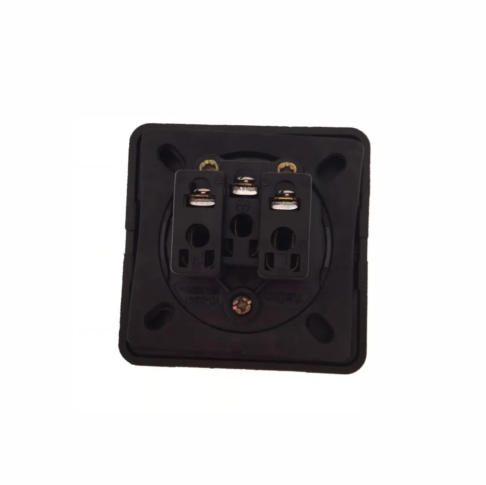 Brazil Waterproof Dustproof Industrial Socket 10A 250V  IP44 AC Power Socket Power Connector Plug Electrical Socket