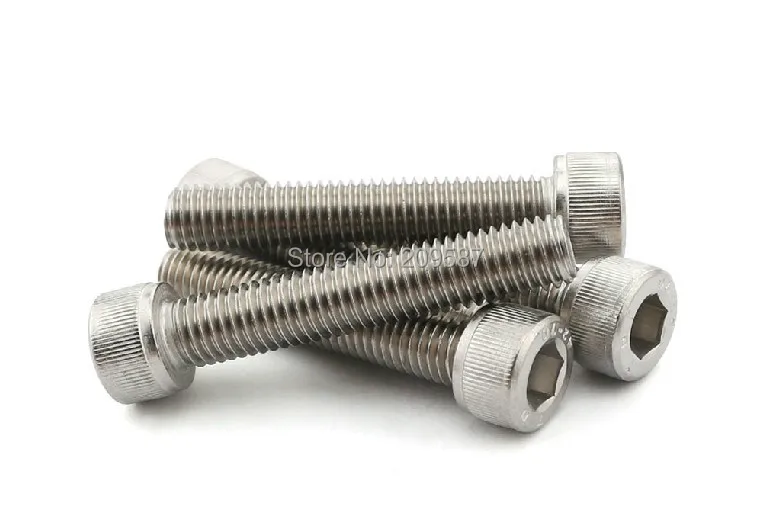 

Lot50 Metric Thread M4* 35mm Stainless Steel Hex Socket Bolt Screws