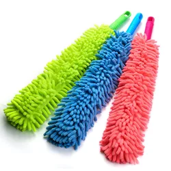 Bendable Chenille Microfiber Duster Cleaner Handle Flexible Washable Clean the Dust Furniture for Ceiling Fans Car Brush