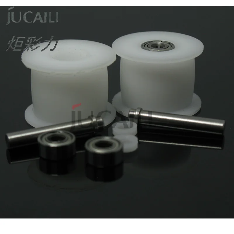 Jucaili good quality 4pcs mutoh belt pulley for mutoh RJ900c 1604/Epson 4880 7880 9880 solvent printer spare part