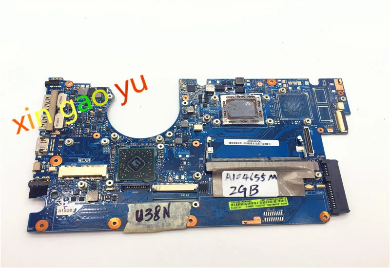 Original für Asus U38dt Laptop Motherboard 60-ntimb1000-d01 rev3.0 2g DDR3 2,1 perfekt getestet