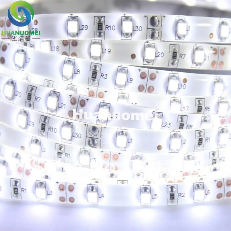 5m 300LED IP65 3528 SMD 12V flexible light 60 led/m,white/warm white/blue/green/red/yellow color;waterproof in silicon coating