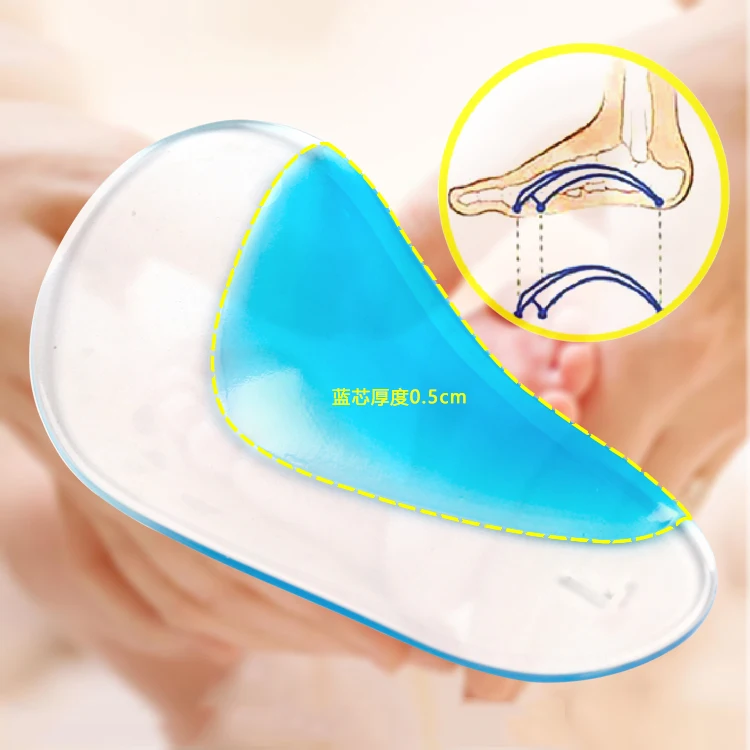 1 Pair Orthotic Insole Flatfoot Corrector Arch Pain Support Gel foot Care Little Toe Bunion Guard Foot Hallux Valgus for Women