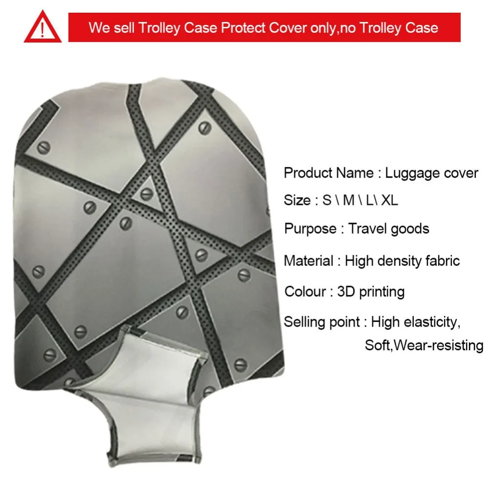 Sky Umbrella Print travel accessories suitcase protective covers 18-30 inch elastic luggage dust cover case stretchable