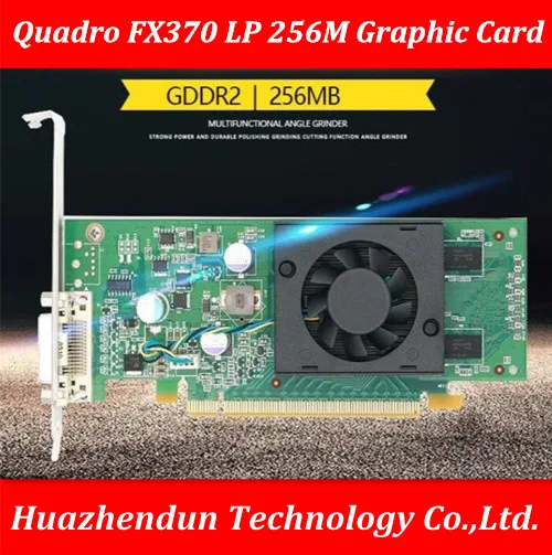 

Original Quadro FX370 LP 256M PCI-E DMS 59 Professional Game 3D visual Graphic Video Card with dms59 to 2*VGA Cable