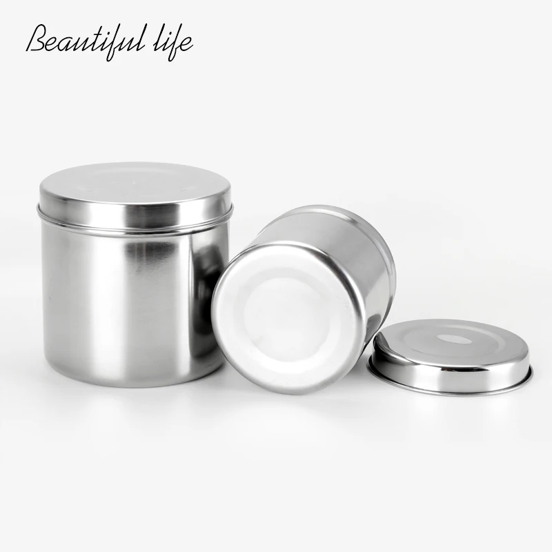 Dental surgery tools care box medical instrument 304 stainless steel disinfection care tray alcohol cylinder cotton cylinder