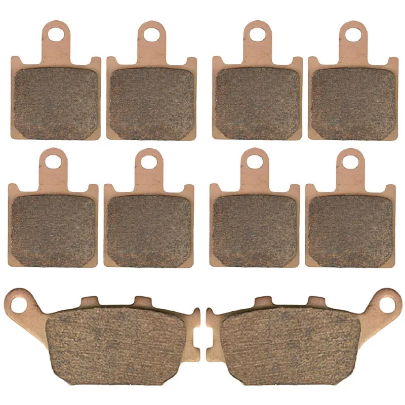 

Motorcycle Parts Front & Rear Brake Pads Kit For KAWASAKI Z1000 ABS ZR1000 Z ZR 1000 C7F/C8F/C9F 2007-2009 Copper Based Sintered