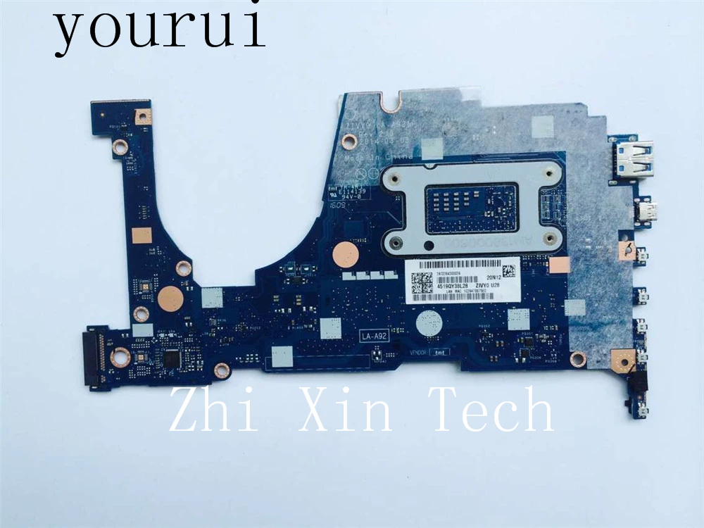 yourui For Lenovo Yogo 2 13 Laptop Motherboard With i5-4200 CPU ZIVY0 LA-A921P Tested Working