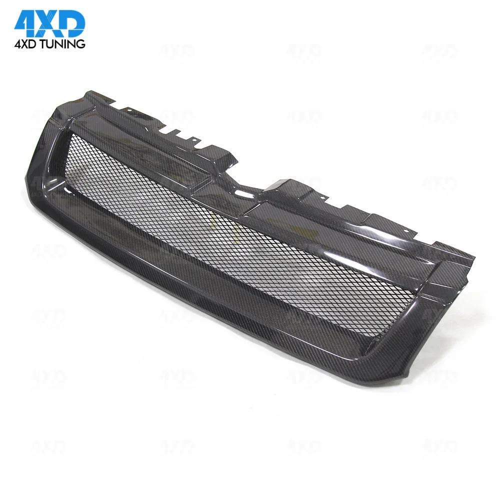 Grille Trim Cover For Land Rover Range Rover Evoque Carbon Bumper Grille Trim Front Medium frame 2012 2013 2014 2015