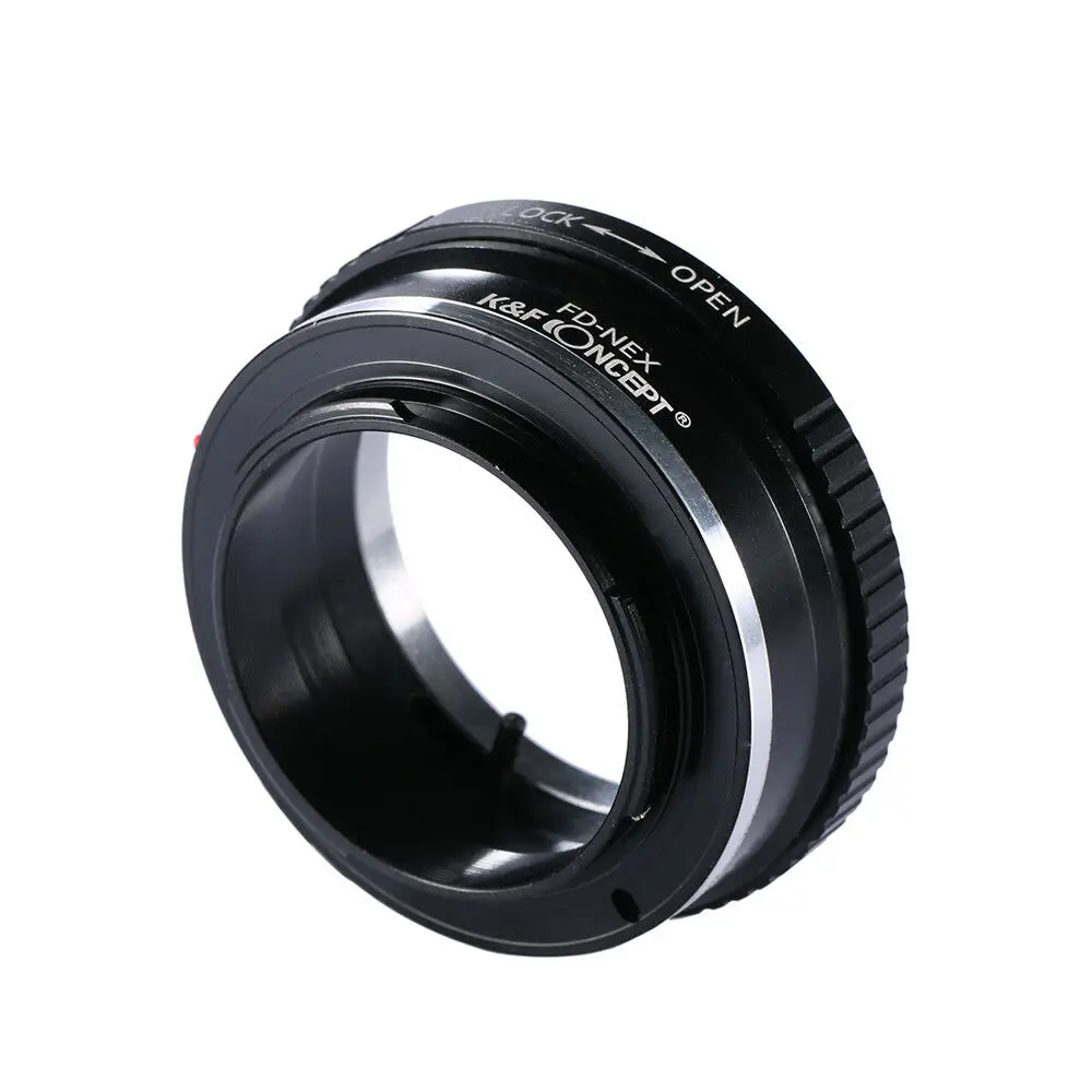 K&F Concept FD-NEX Adapter for Canon FD Lens to Sony NEX-7 6 5R A5100 A6000 A6300 A6400 A6500 A7 A7II A7R A73 A9 Lens Adapter