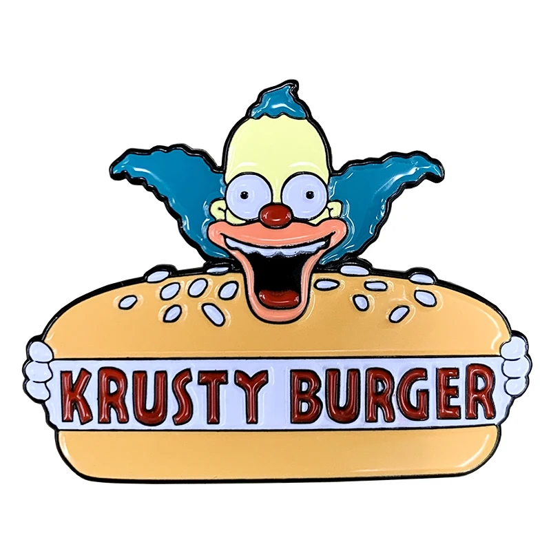 K. Burger Custom Enamel Pin