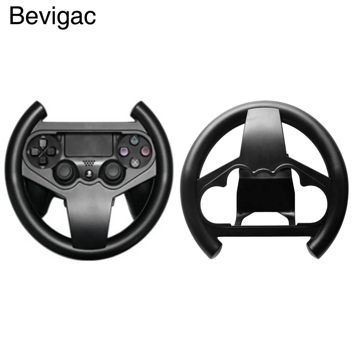 

Bevigac Gaming Racing Steering Wheel for Sony PlayStation 4 PS4 P S 4 Wheel Game Controller Car Steering Driving Gaming Handle