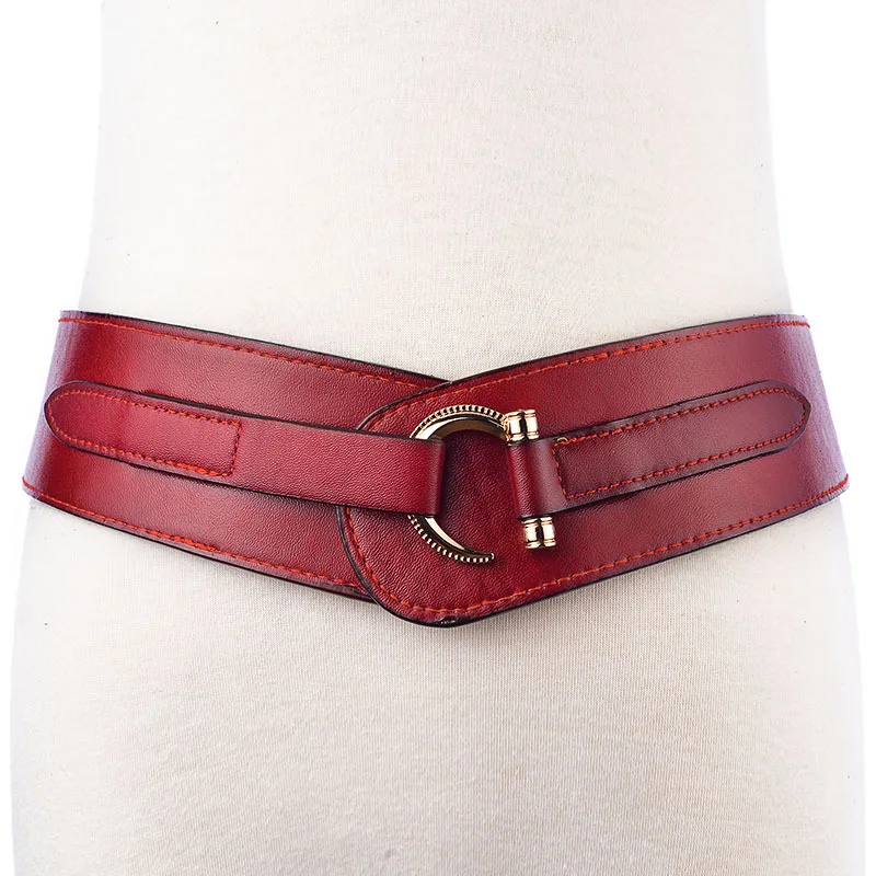 2017 New Women\'s Belts Female Wide Belt Decoration Elastic Fashion Cummerbund Strap All-match  Belts For Women Wide Belts Waist