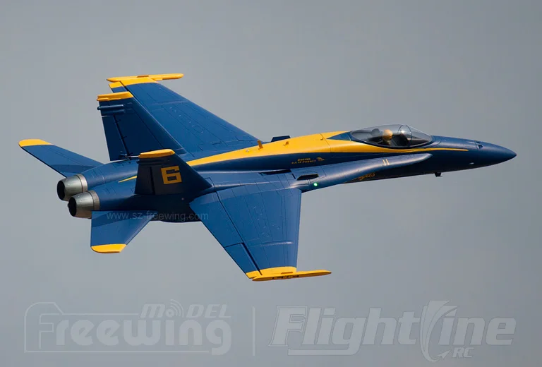 Freewing F18  F/A-18C Hornet Blue Angels 90mm EDF Jet PNP or kit+servo  Retractable  F-18 C plane airplane/RC MODEL HOBBY