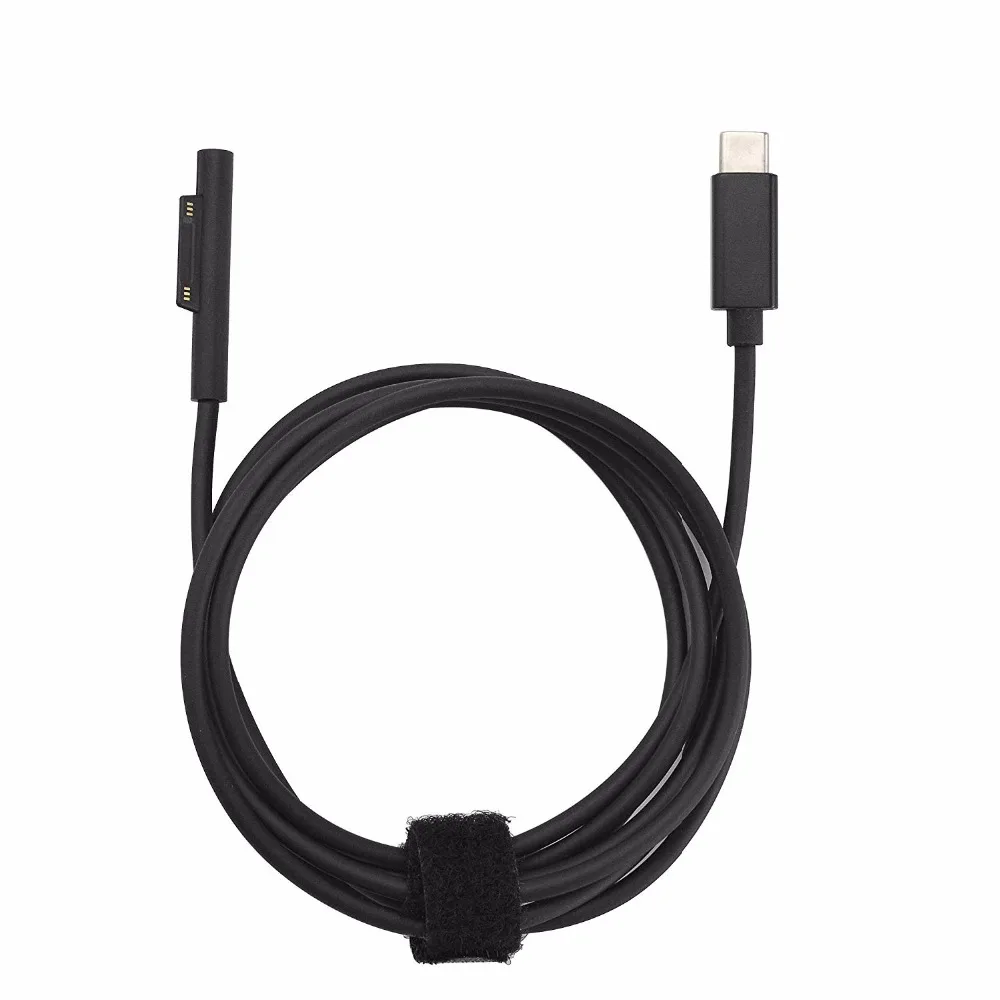 Surface Connect to USB-C Charging Cable , Requires PD Power Supply,Compatible with For Microsoft Surface Pro 6 Pro 4 Pro 3 Pro 5